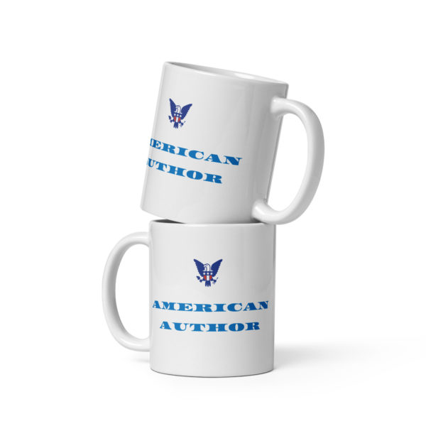 American Author White Glossy Mug