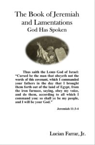 The Book of Jeremiah and Lamentations God Has Spoken